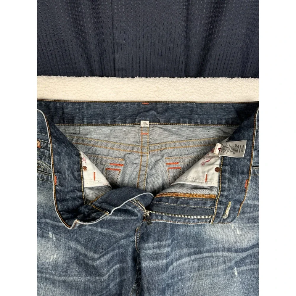True Religion Bootcut Distressed Jeans - Men's size 38 x 28